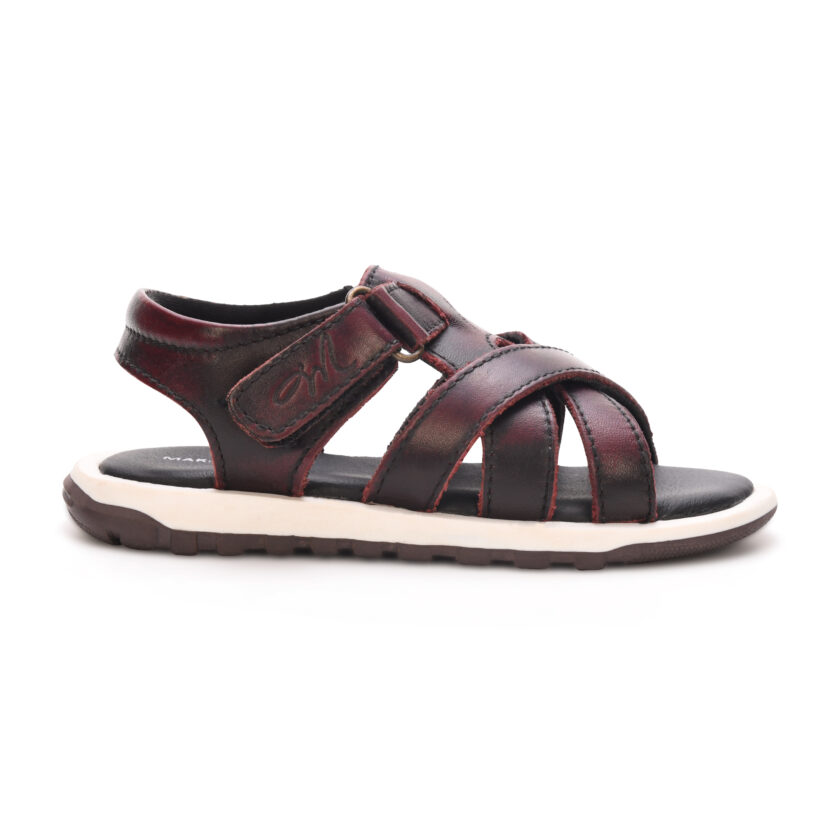 MARDI GRAS Leather Sandals for Boys ? Comfy, Durable, and Adjustable Outdoor Sandals for Summer, Play, and Home ? Stylish & Breathable Footwear - Image 3